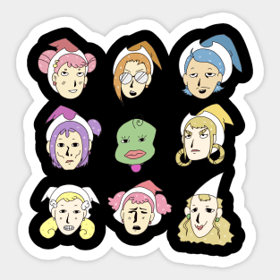 Ojamajo doremi magical doremi coloured Sticker